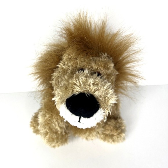 Gund Toys Gund Heads And Tales Lion Plush Floppy Brown Stuffed